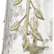 Calla 3 Light 13 inch White Gold Pendant Ceiling Light
